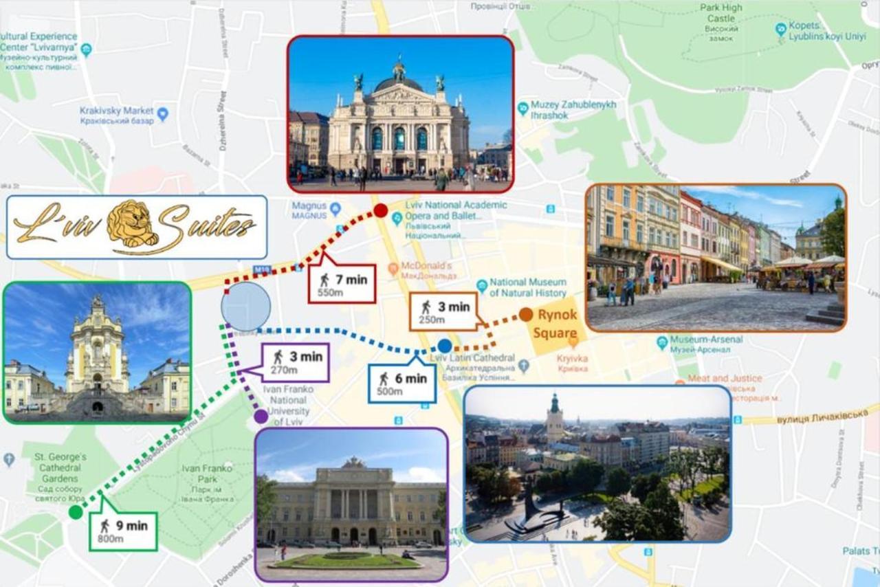 Lviv Suites At Shopena St. 4 Екстер'єр фото